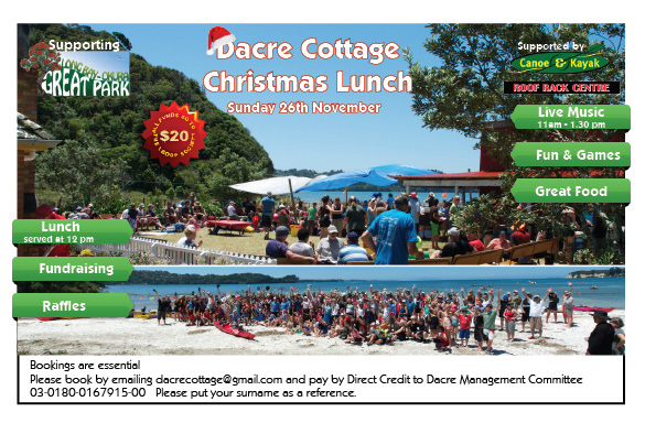 Dacre Cottage Xmas Lunch ad only